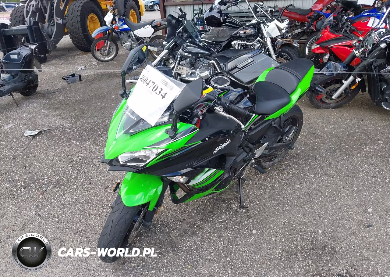 2017 Kawasaki Ex650 F VIN:JKAEXEK19HDA01203 - 2