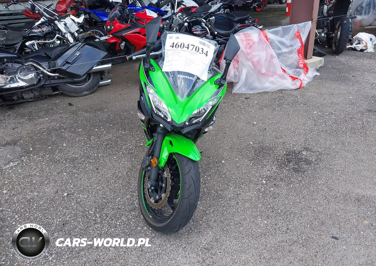 2017 Kawasaki Ex650 F VIN:JKAEXEK19HDA01203 - 5