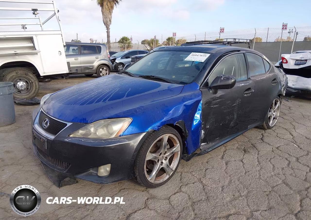 2007 Lexus Is 250 VIN:JTHBK262972026195 - 2