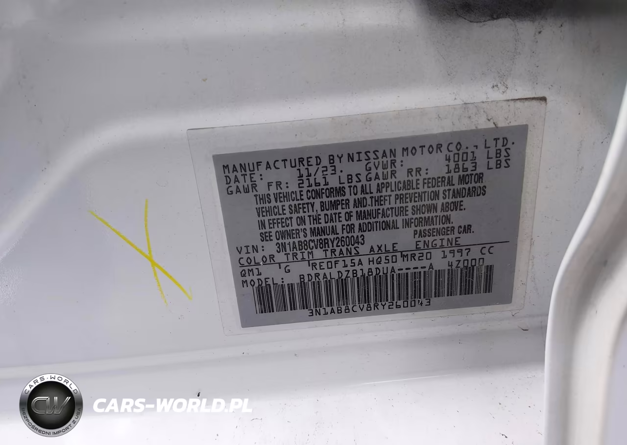 2024 Nissan Sentra Sv Xtronic Cvt VIN:3N1AB8CV8RY260043 - 9