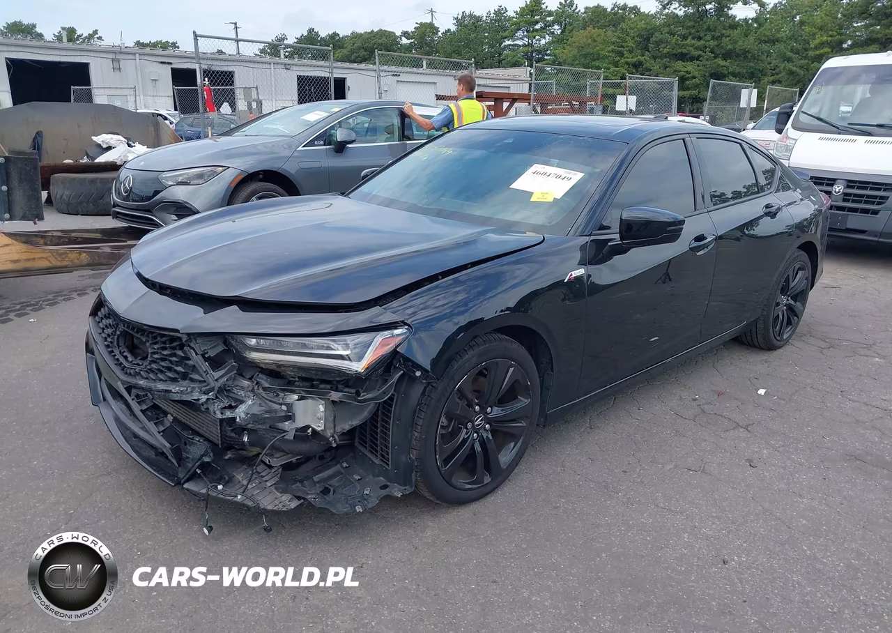2023 Acura Tlx A-Spec Package VIN:19UUB6F57PA000018 - 2