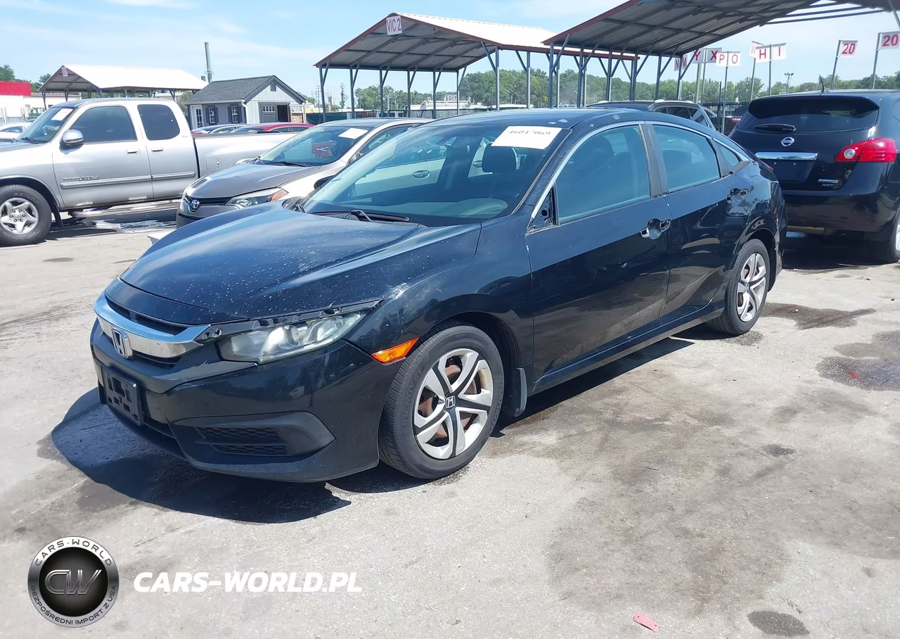 2016 Honda Civic Lx VIN:19XFC2F58GE072694 - 2