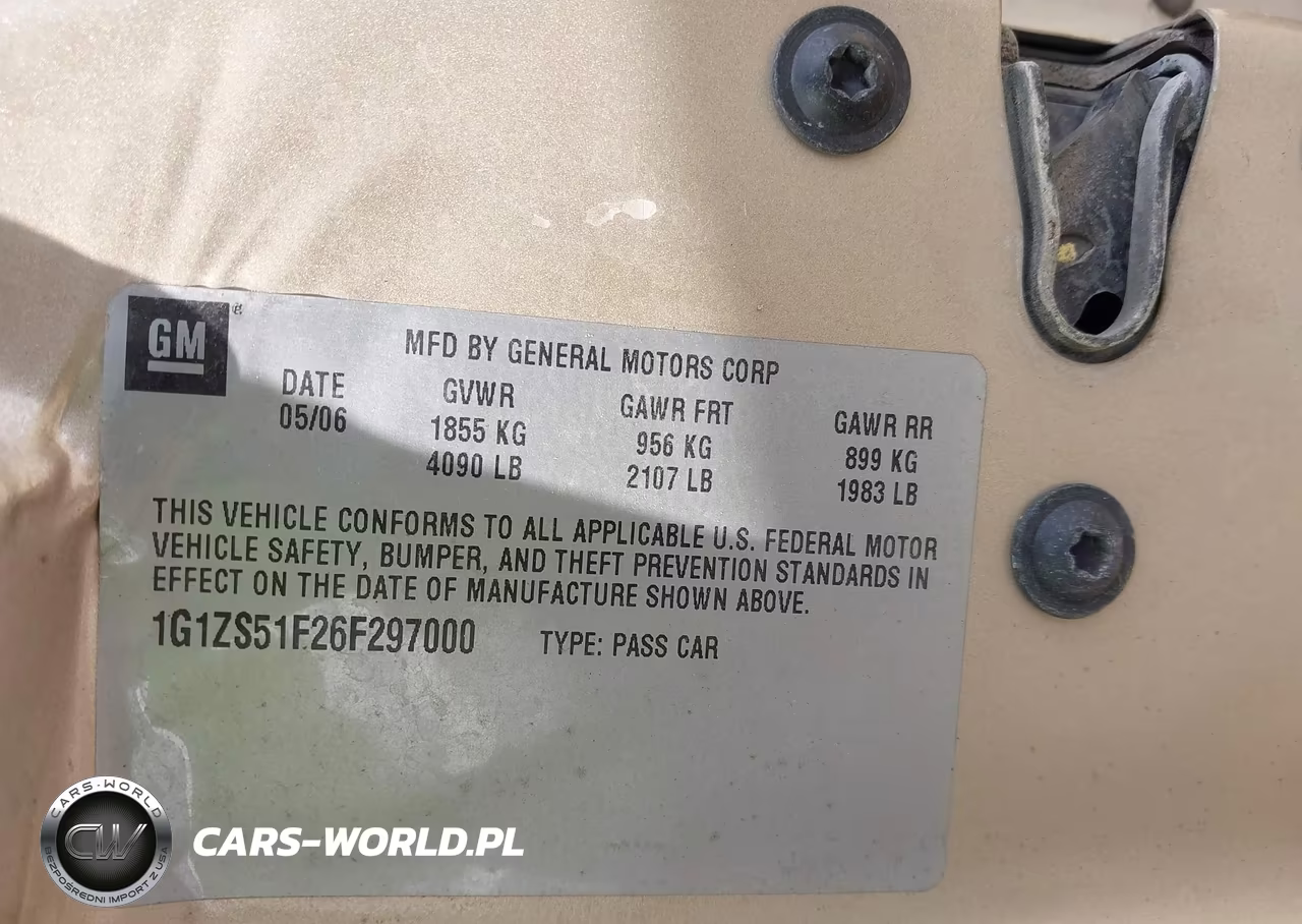 2006 Chevrolet Malibu Ls VIN:1G1ZS51F26F297000 - 9