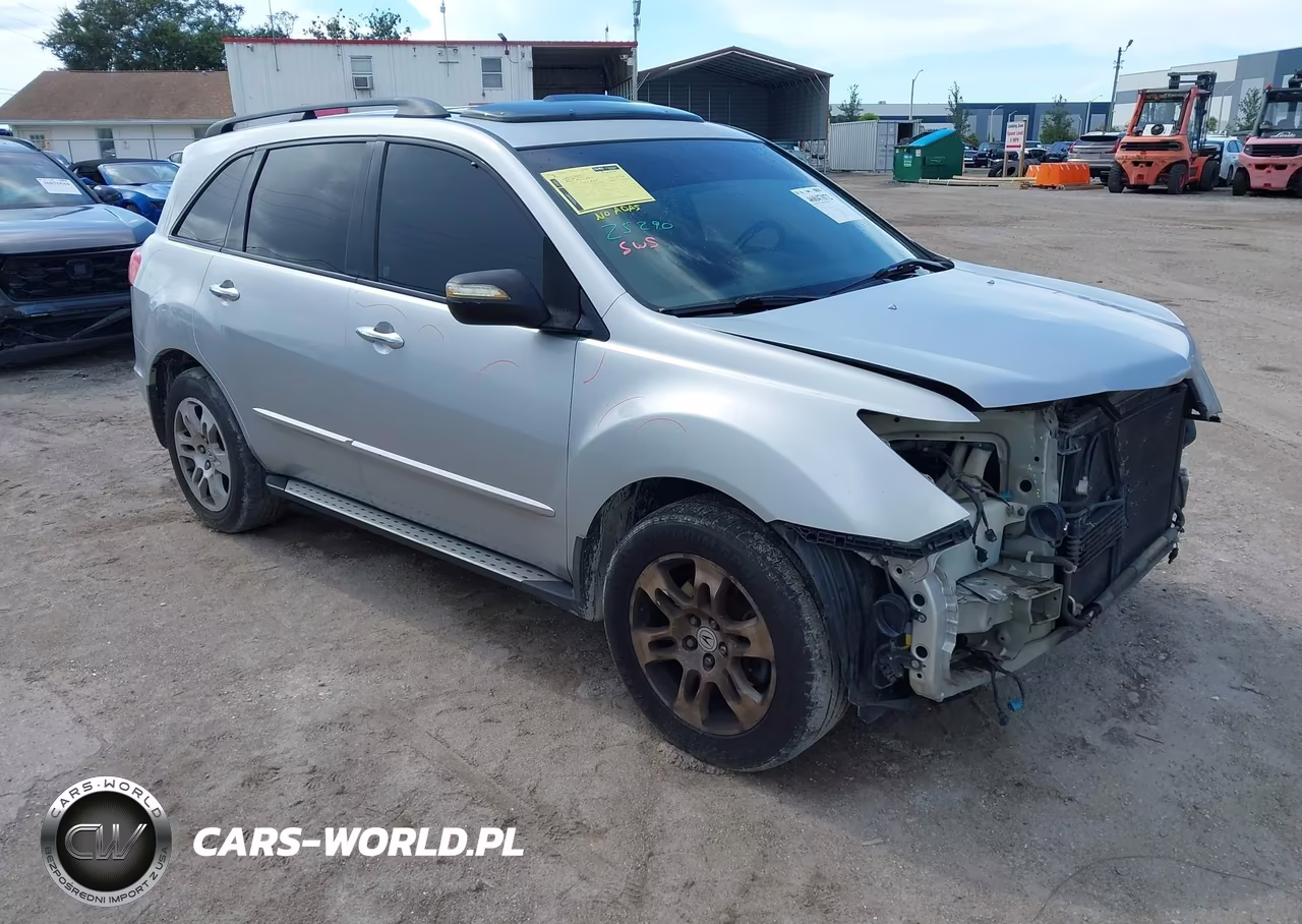 2008 Acura Mdx Technology Package VIN:2HNYD28478H546841 - 1