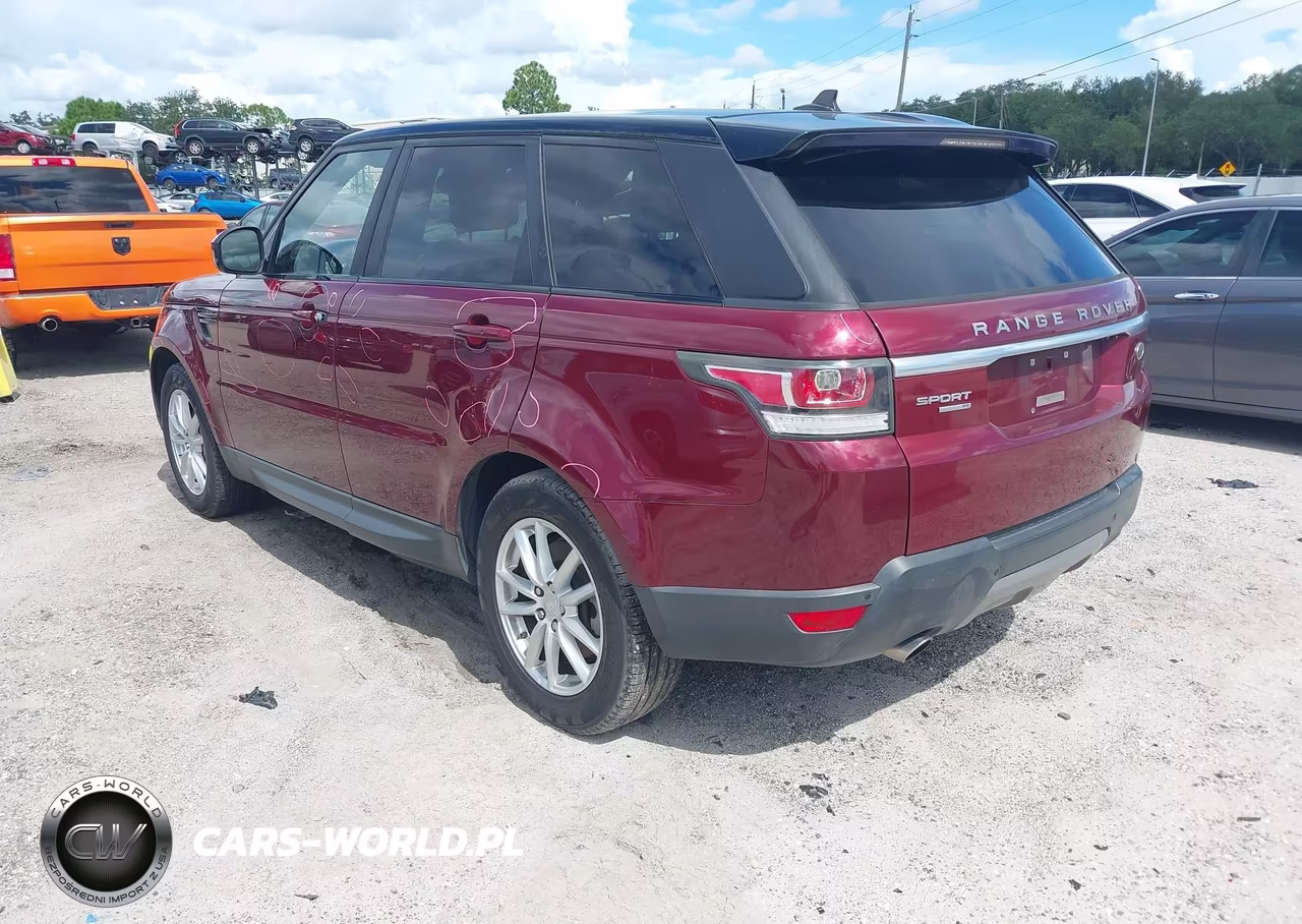 2016 Land Rover Range Rover Sport 3.0L V6 Supercharged Se VIN:SALWG2PF8GA658805 - 3