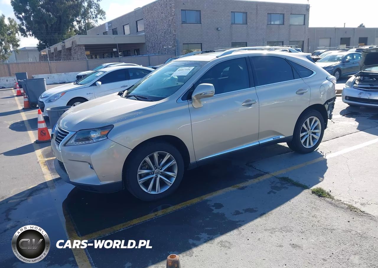 2015 Lexus Rx 450H VIN:2T2BC1BA5FC009458 - 2