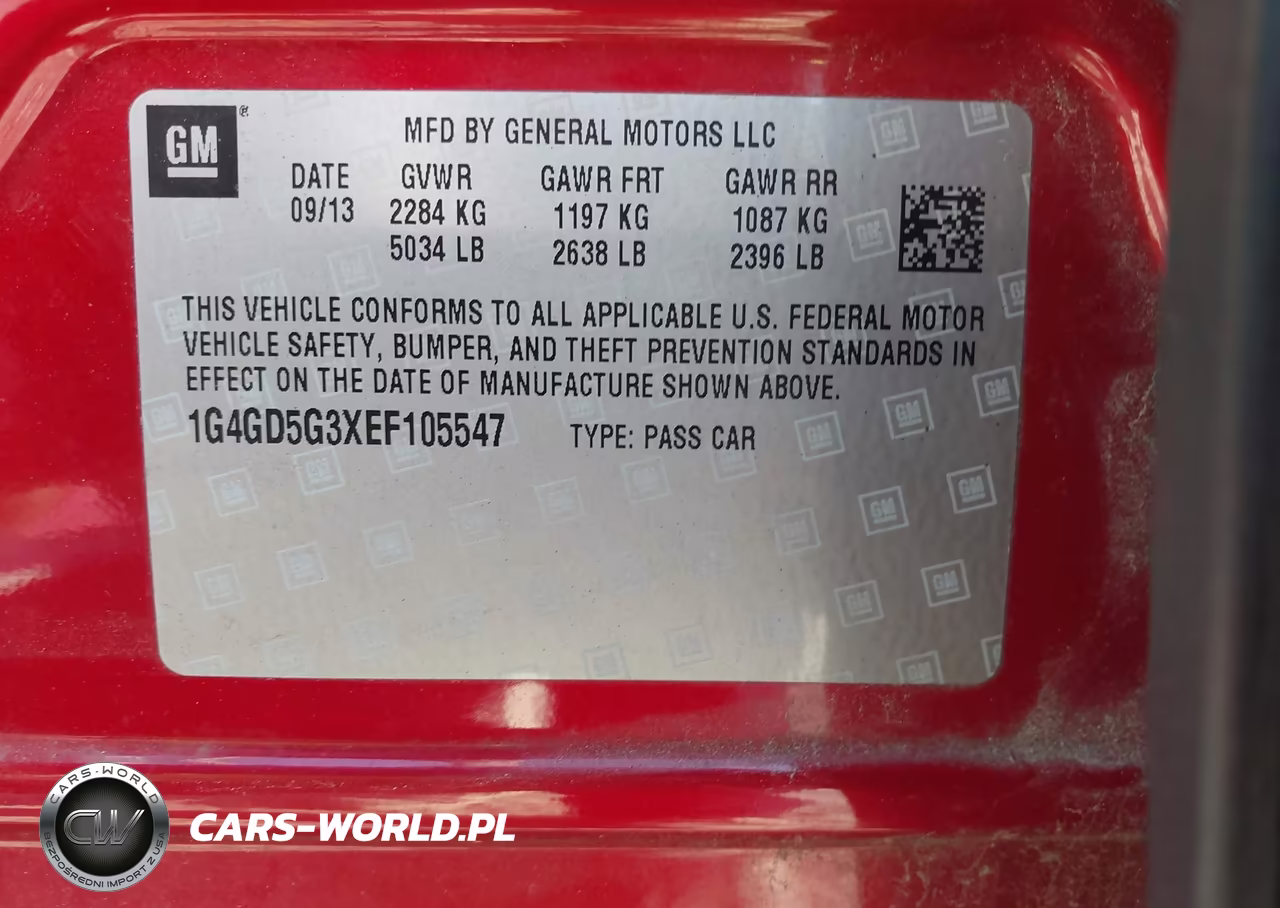 2014 Buick Lacrosse Premium I Group VIN:1G4GD5G3XEF105547 - 9