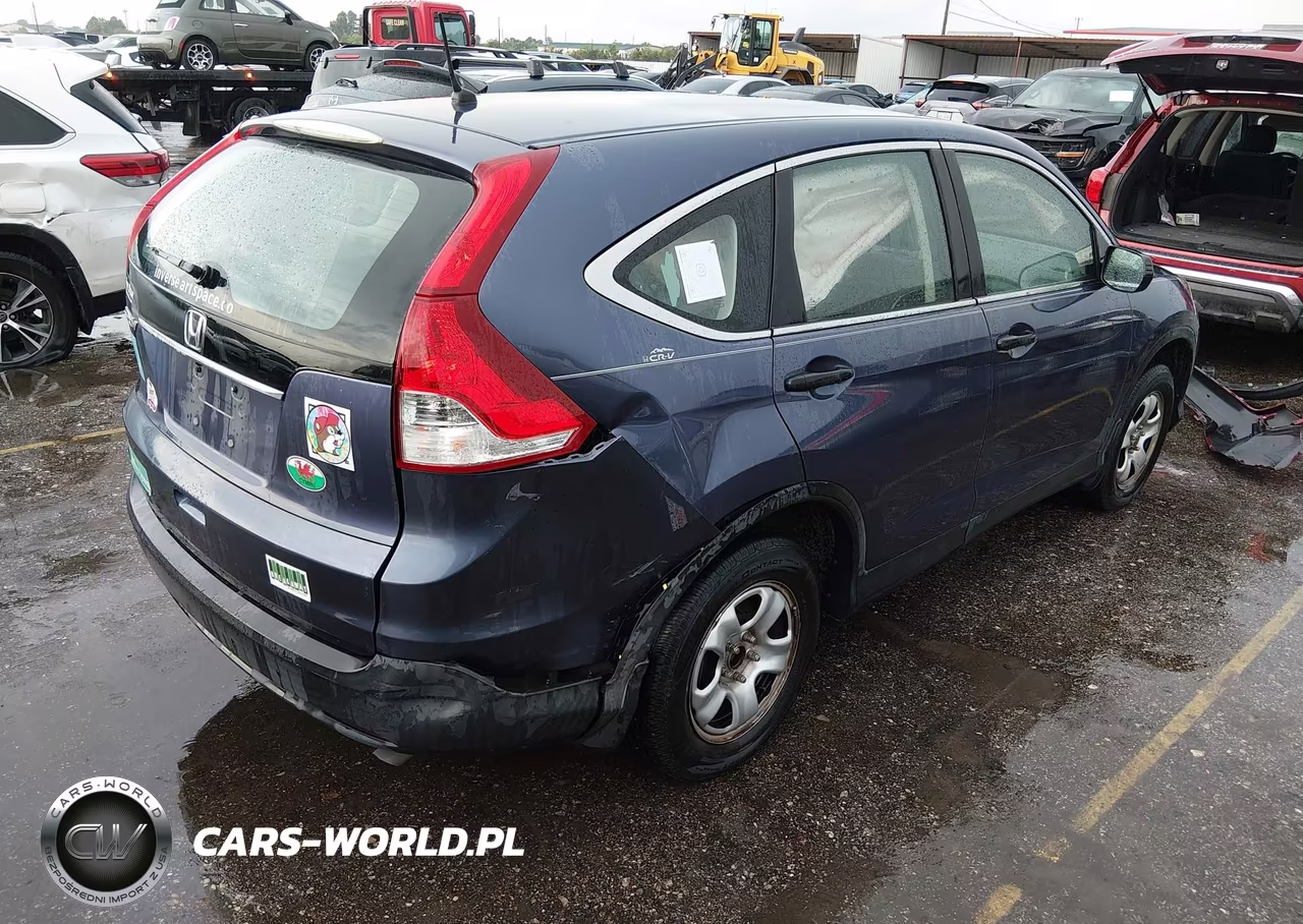 2013 Honda Cr-V Lx VIN:3CZRM3H34DG704614 - 4