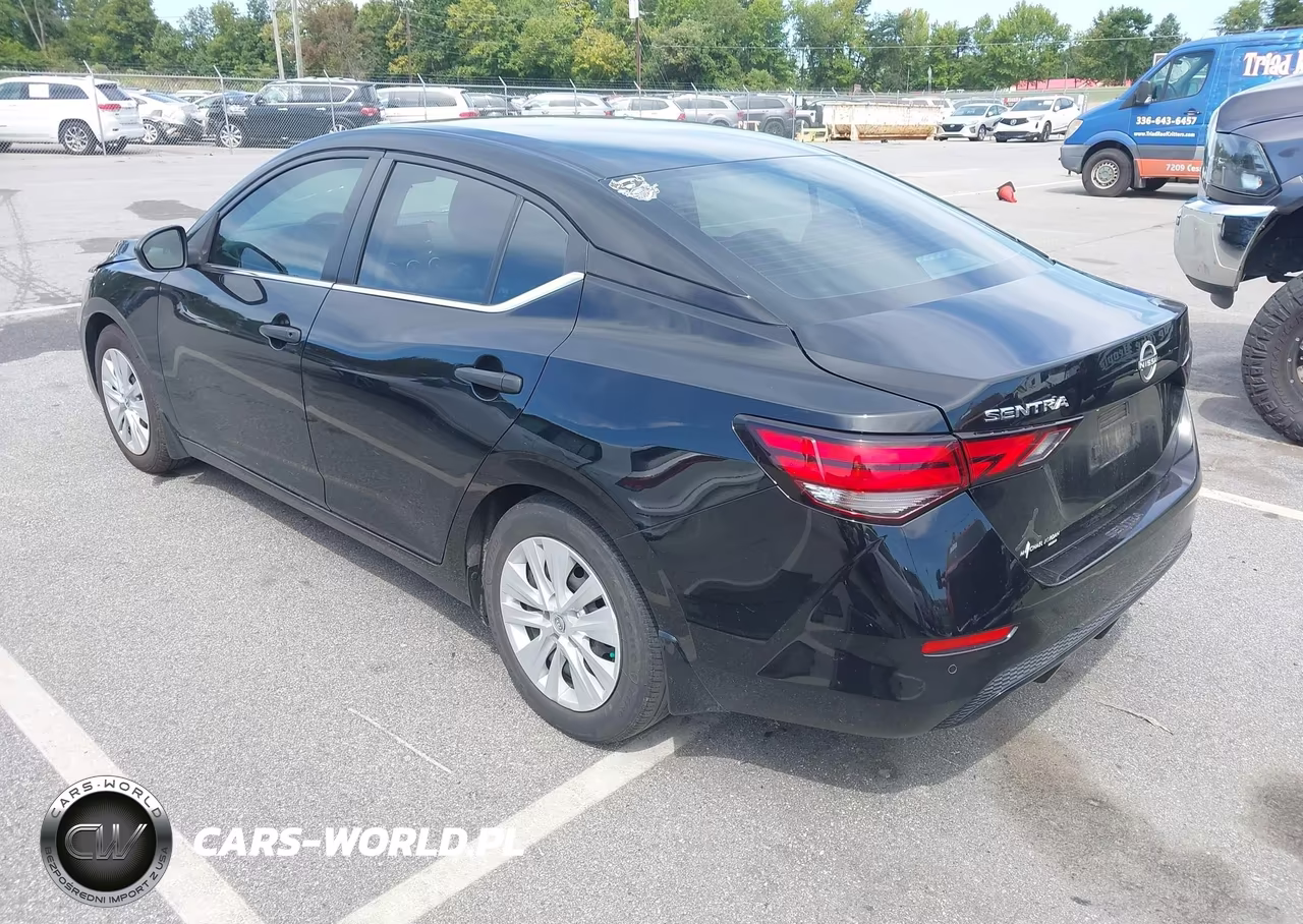 2024 Nissan Sentra S Xtronic Cvt VIN:3N1AB8BV1RY312131 - 3