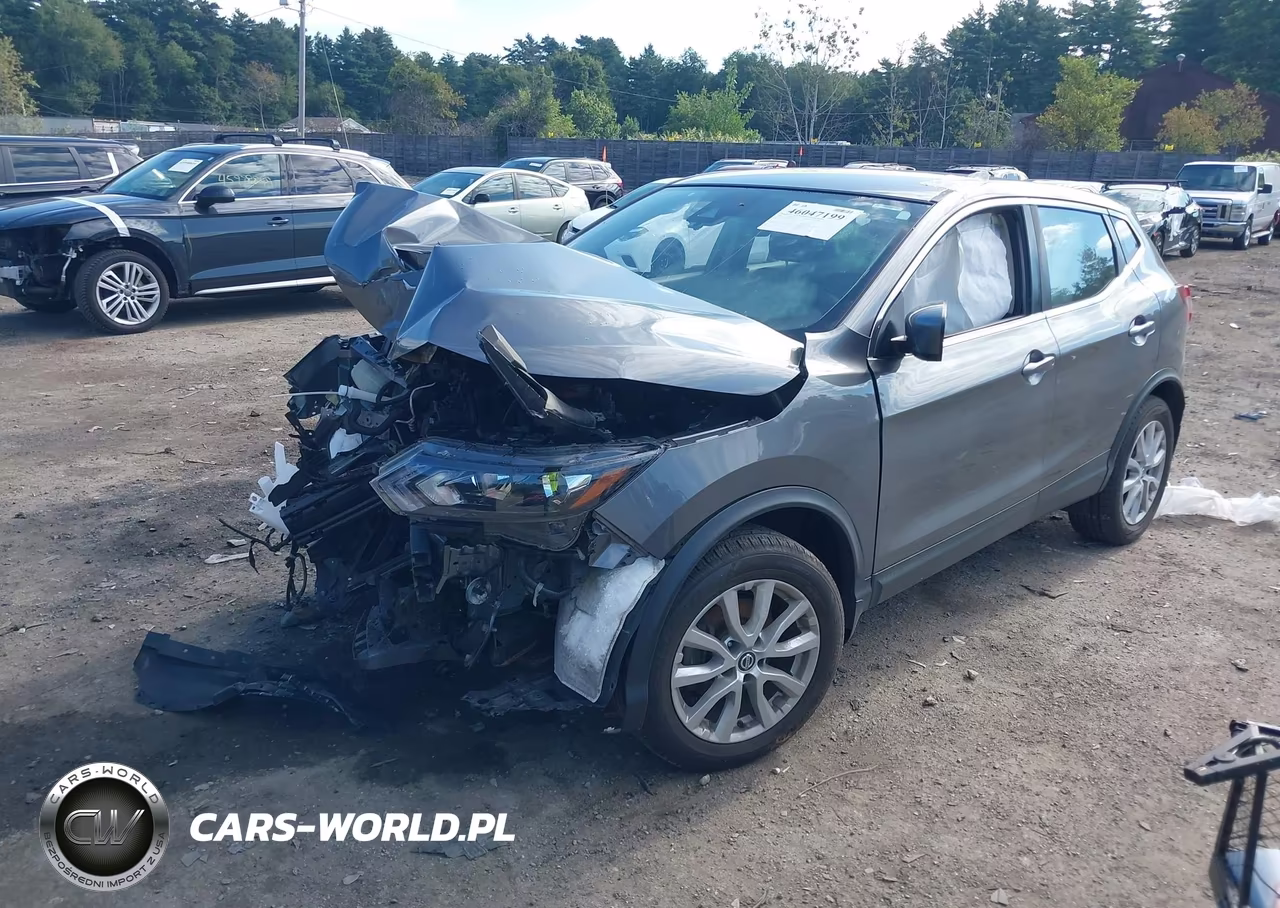 2022 Nissan Rogue Sport S Awd Xtronic Cvt VIN:JN1BJ1AWXNW683332 - 2