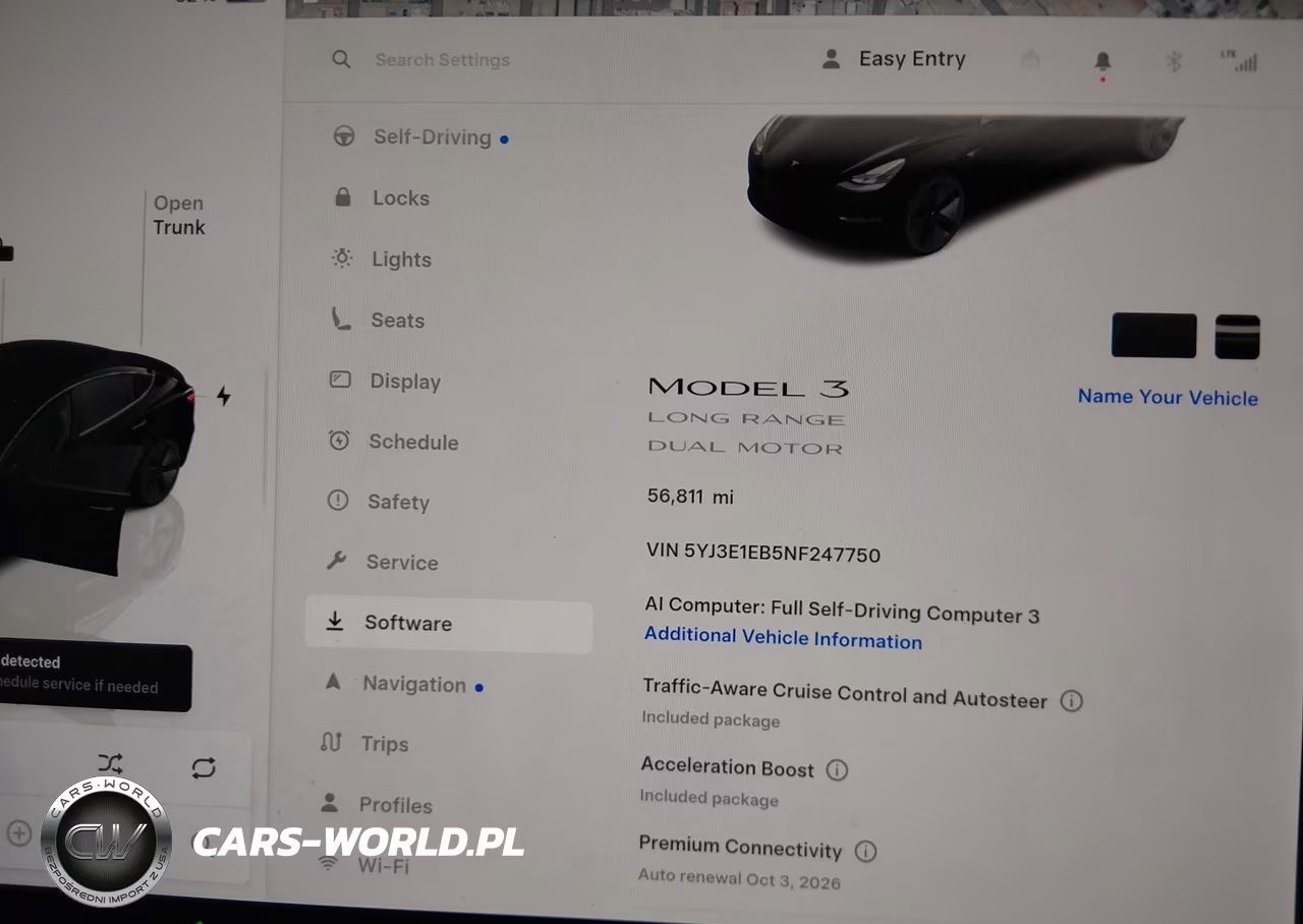 2022 Tesla Model 3 Long Range Dual Motor All-Wheel Drive VIN:5YJ3E1EB5NF247750 - 7