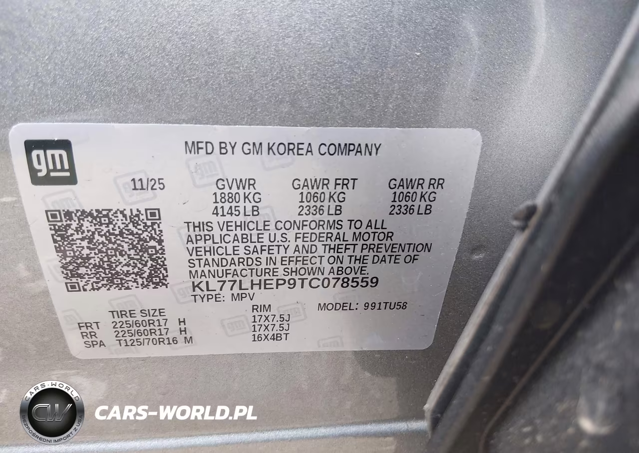 2026 Chevrolet Trax Fwd Lt VIN:KL77LHEP9TC078559 - 9