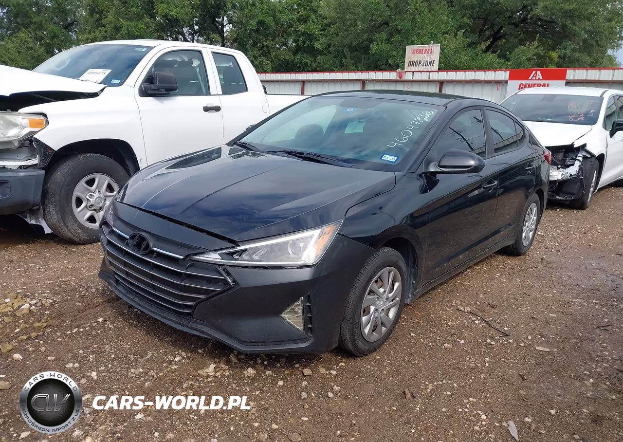 2019 Hyundai Elantra Se VIN:KMHD74LFXKU760089 - 2