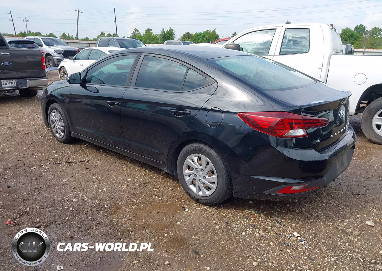 2019 Hyundai Elantra Se VIN:KMHD74LFXKU760089 - 3