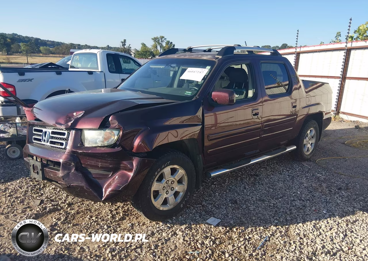 2012 Honda Ridgeline Rtl VIN:5FPYK1F52CB460179 - 2