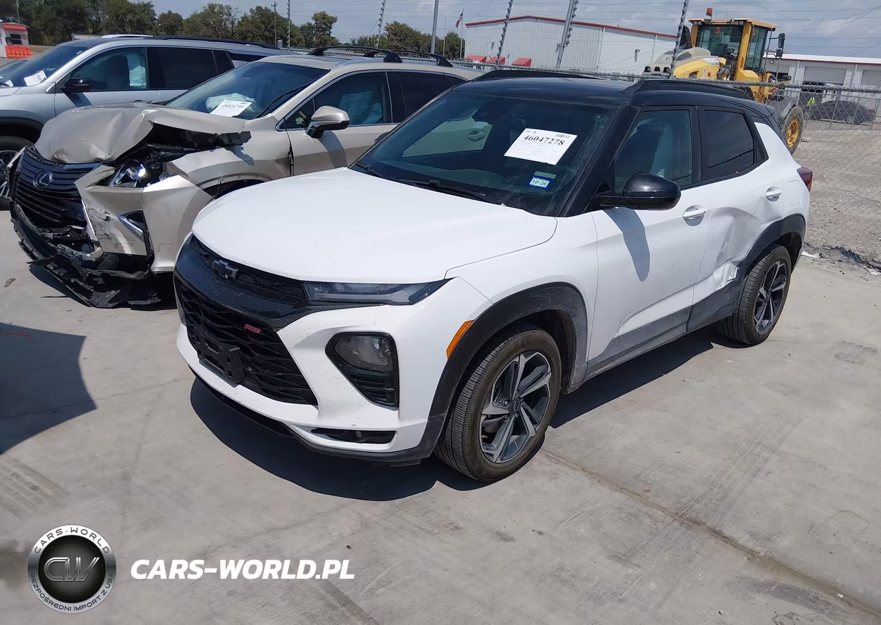 2022 Chevrolet Trailblazer Fwd Rs VIN:KL79MTSL4NB054382 - 2