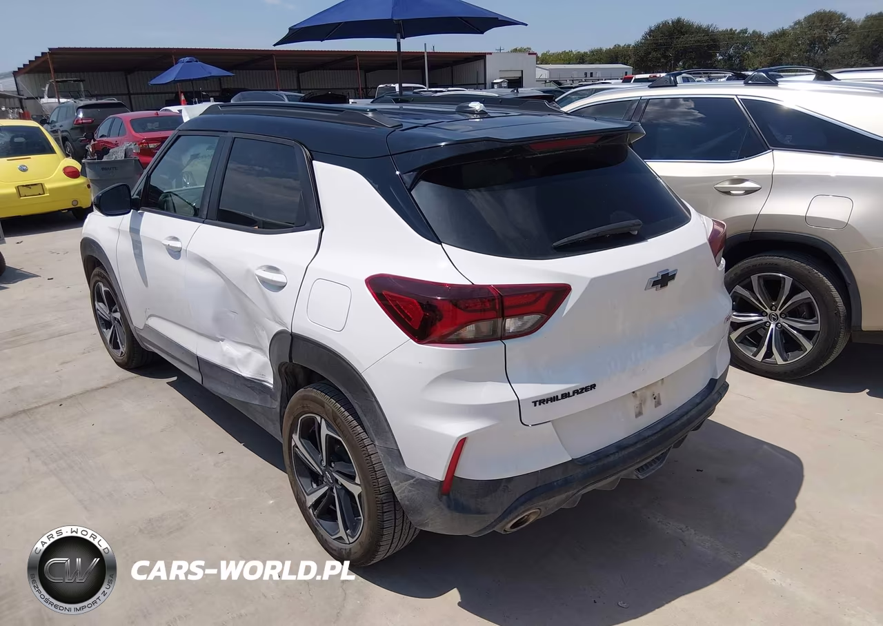 2022 Chevrolet Trailblazer Fwd Rs VIN:KL79MTSL4NB054382 - 3