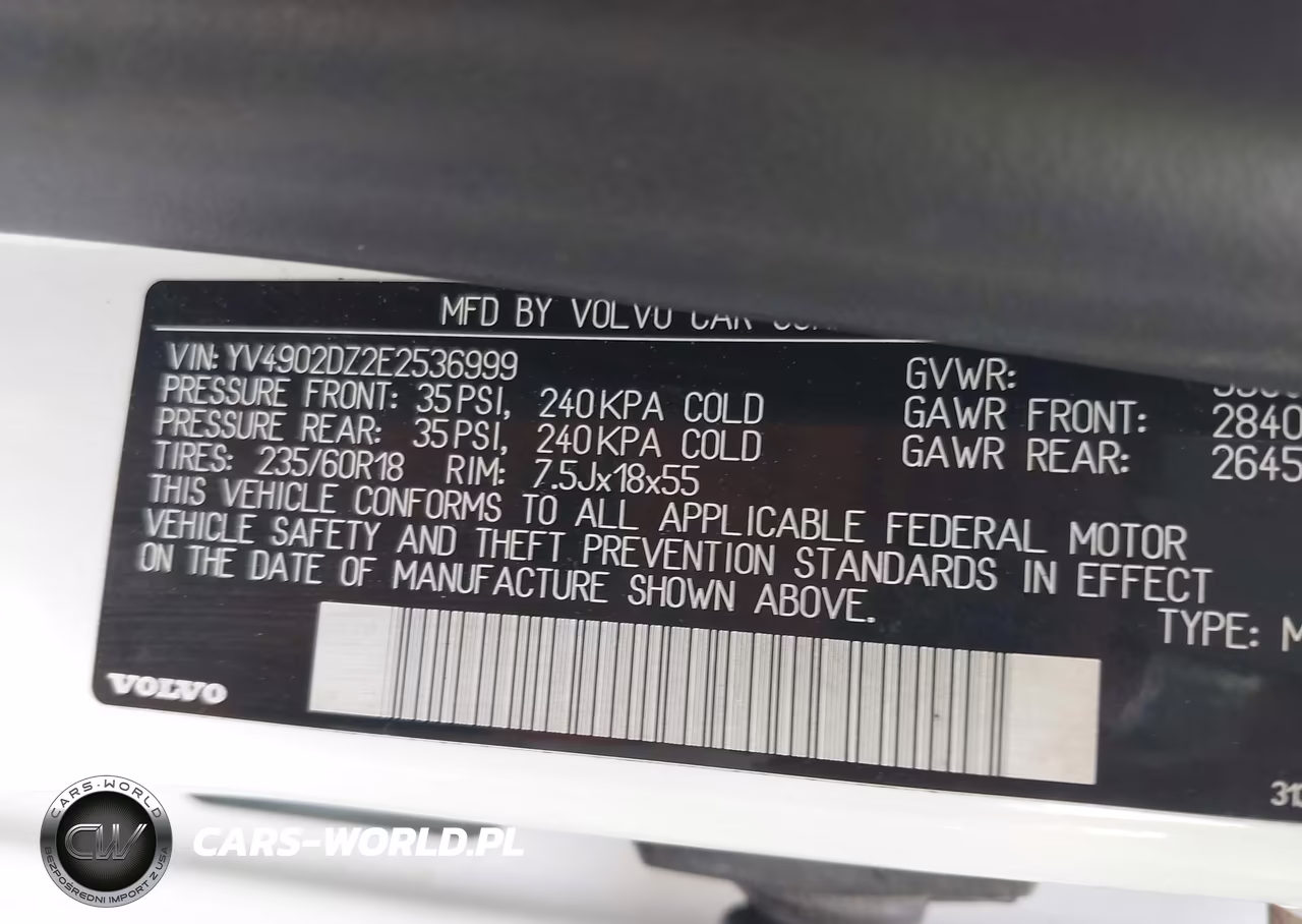 2014 Volvo Xc60 T6 R-Design Platinum VIN:YV4902DZ2E2536999 - 9