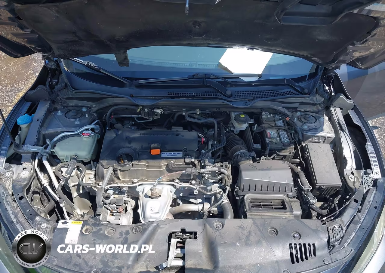 2019 Honda Civic Lx VIN:19XFC2F64KE049110 - 10