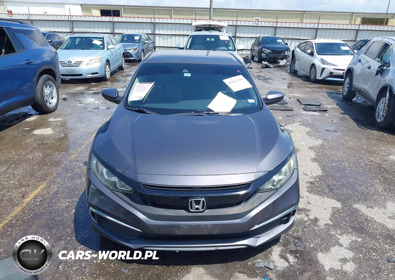 2019 Honda Civic Lx VIN:19XFC2F64KE049110 - 12