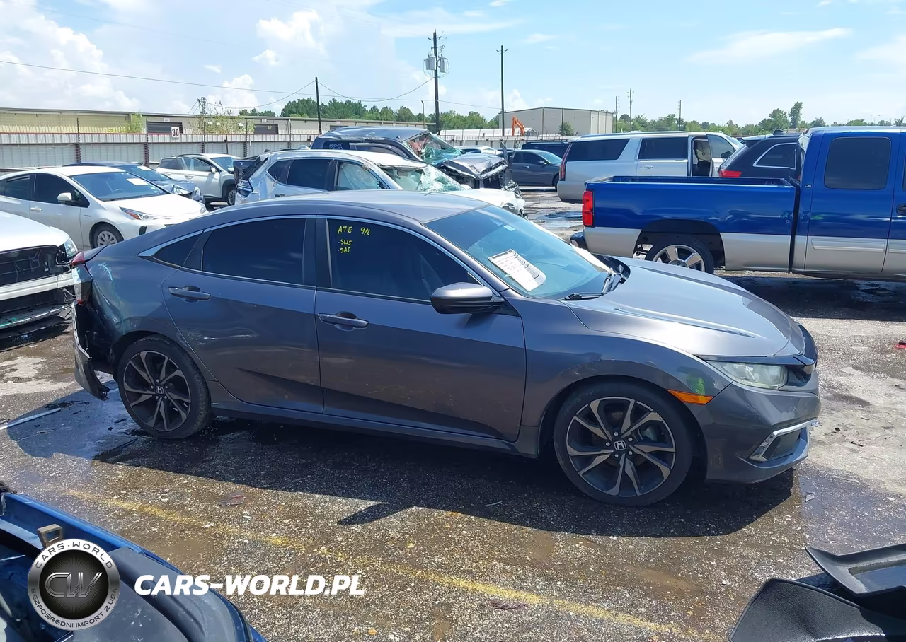 2019 Honda Civic Lx VIN:19XFC2F64KE049110 - 13