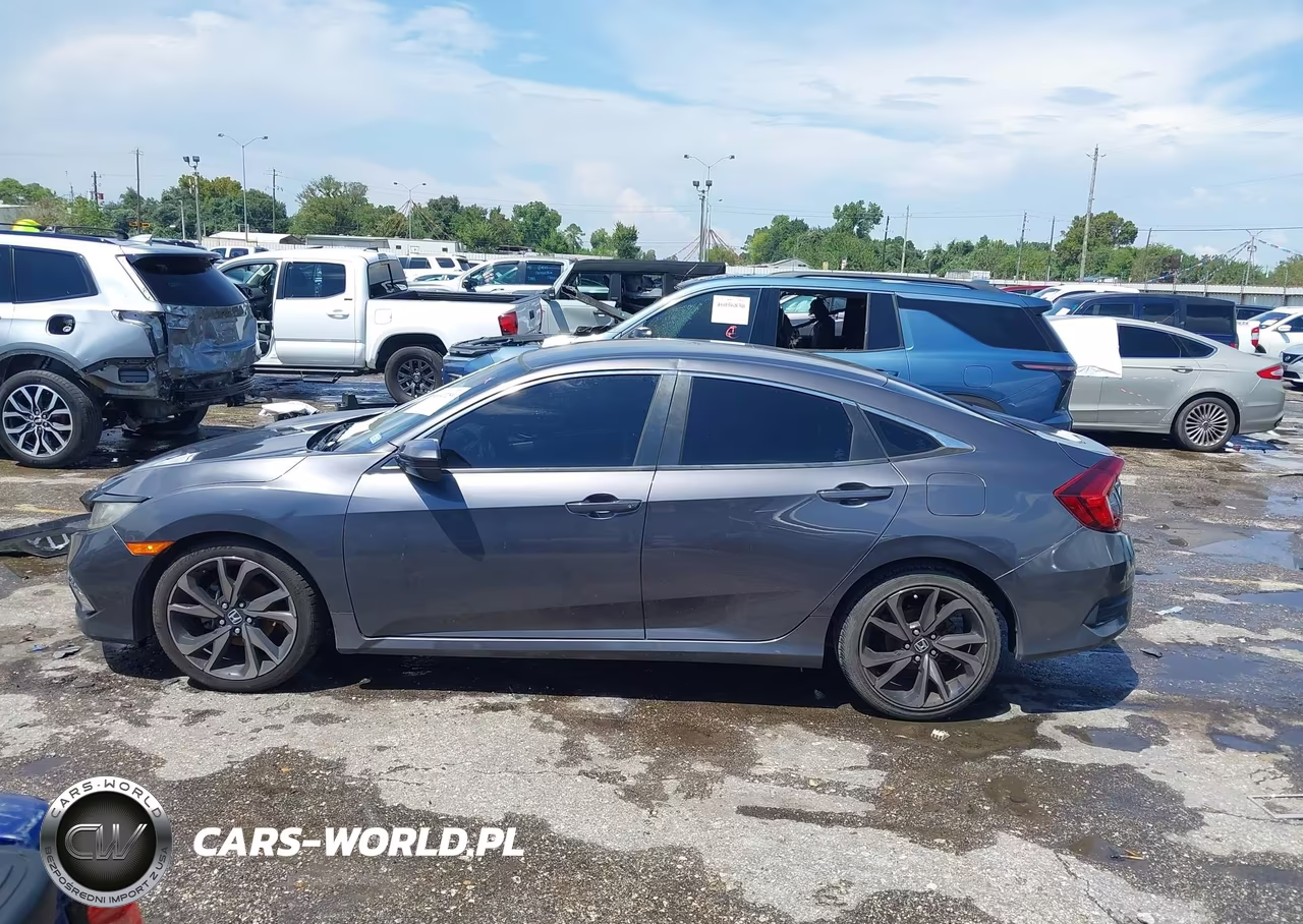 2019 Honda Civic Lx VIN:19XFC2F64KE049110 - 14