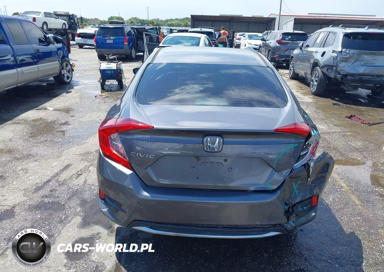 2019 Honda Civic Lx VIN:19XFC2F64KE049110 - 16