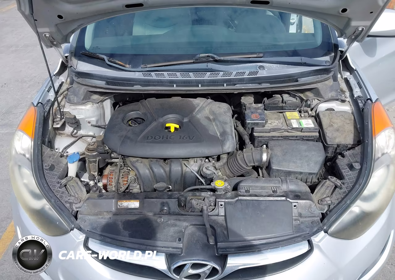 2011 Hyundai Elantra Gls VIN:5NPDH4AE0BH001876 - 10