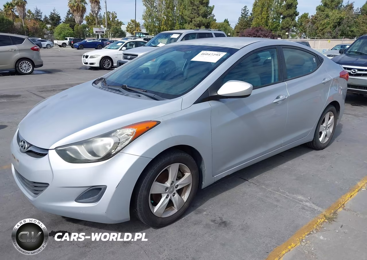 2011 Hyundai Elantra Gls VIN:5NPDH4AE0BH001876 - 2