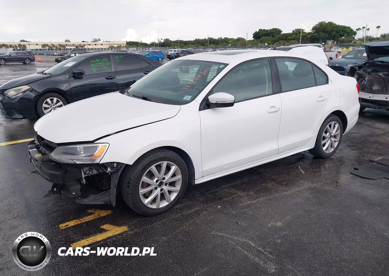 2012 Volkswagen Jetta 2.5L Se VIN:3VWDP7AJ1CM370403 - 2