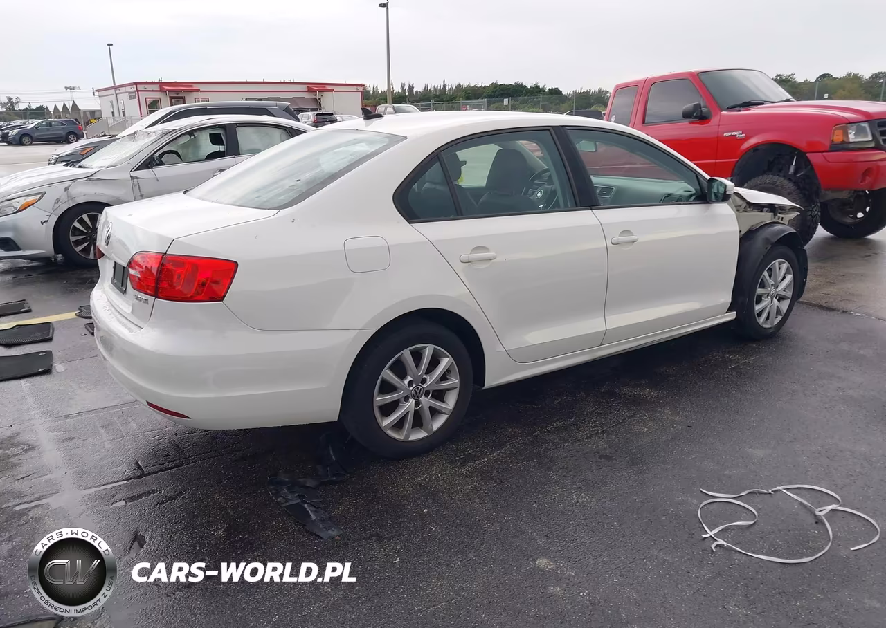 2012 Volkswagen Jetta 2.5L Se VIN:3VWDP7AJ1CM370403 - 4