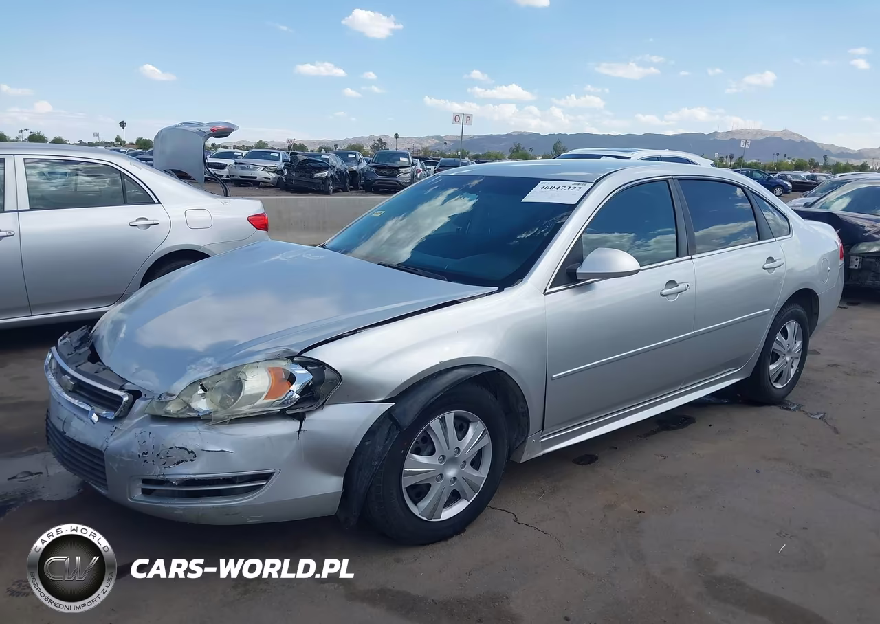 2010 Chevrolet Impala Ls VIN:2G1WA5ENXA1140564 - 2