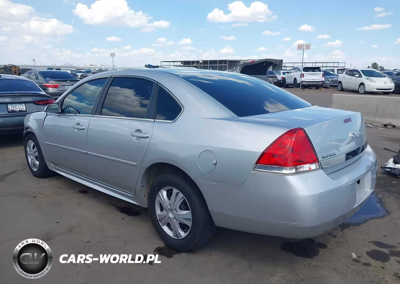 2010 Chevrolet Impala Ls VIN:2G1WA5ENXA1140564 - 3