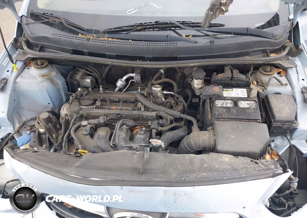 2012 Hyundai Accent Gls VIN:KMHCT4AE4CU177150 - 10