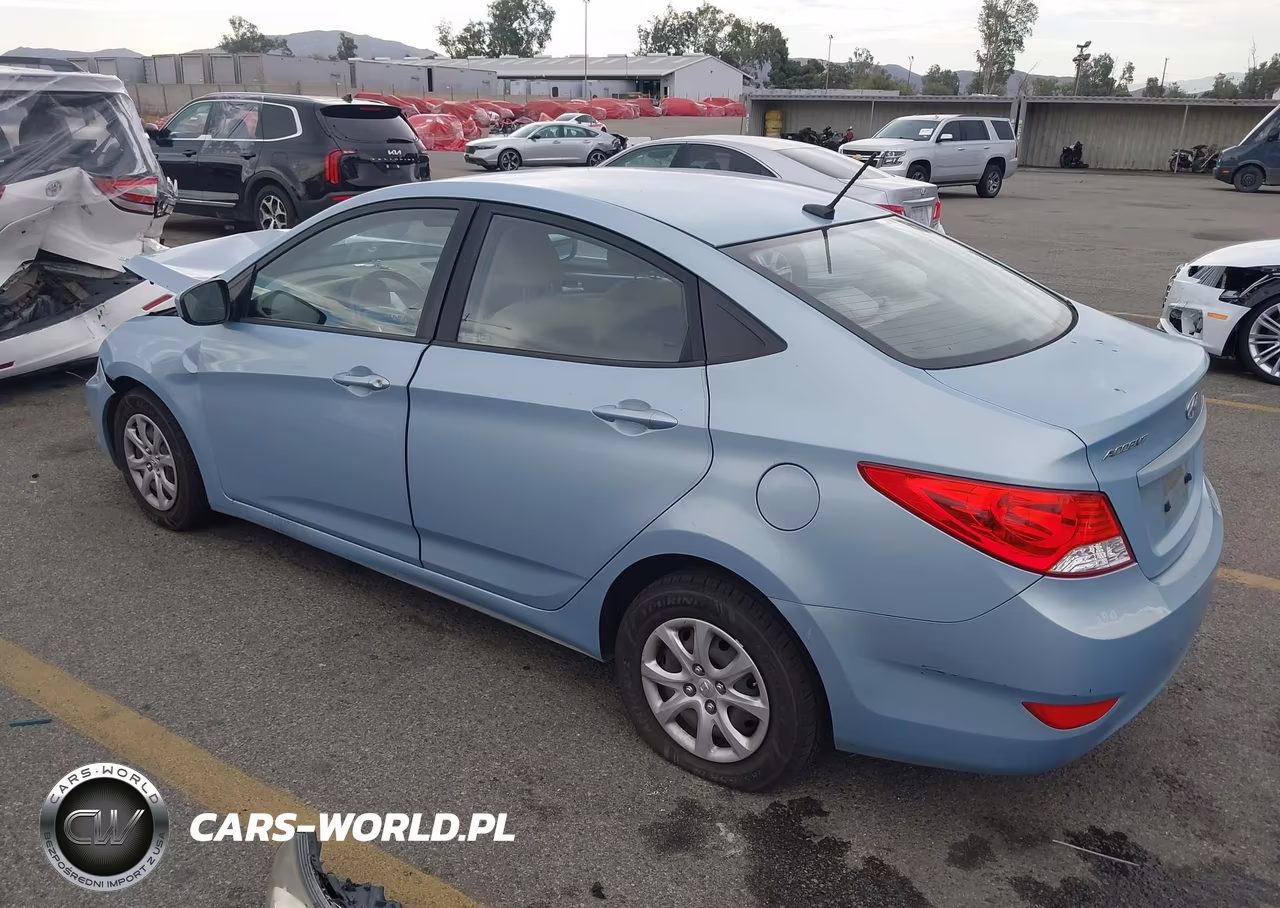2012 Hyundai Accent Gls VIN:KMHCT4AE4CU177150 - 3