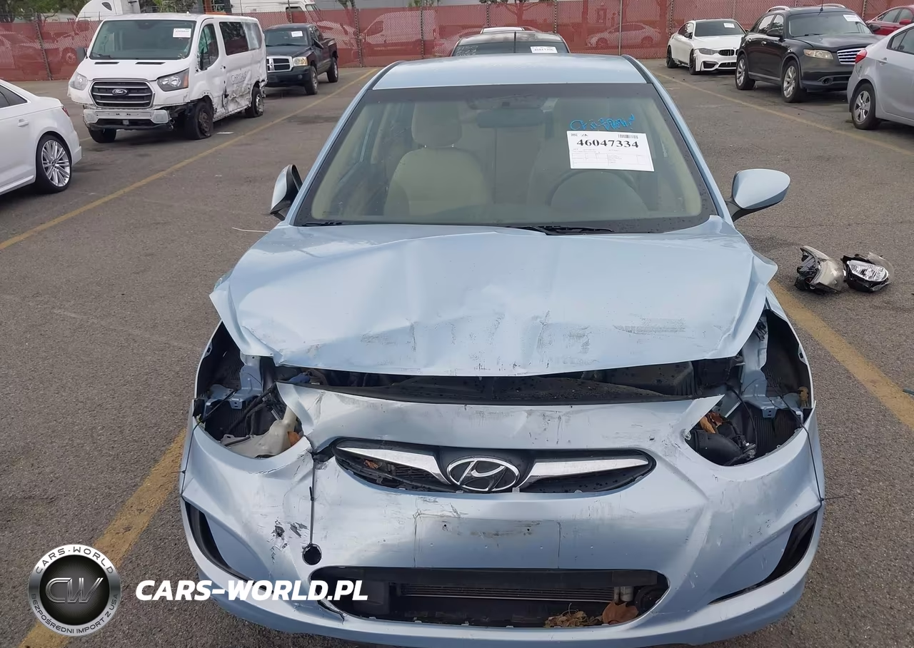 2012 Hyundai Accent Gls VIN:KMHCT4AE4CU177150 - 6