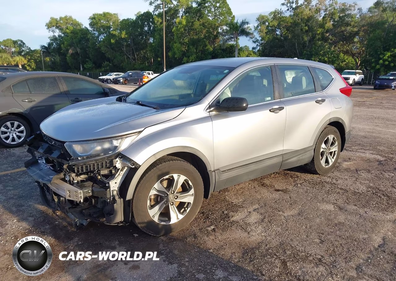2019 Honda Cr-V Lx VIN:2HKRW5H36KH416111 - 2