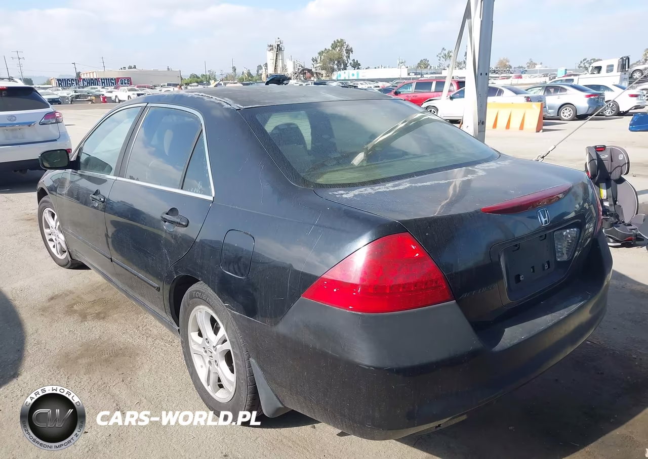 2007 Honda Accord 2.4 Ex VIN:1HGCM56707A140235 - 3