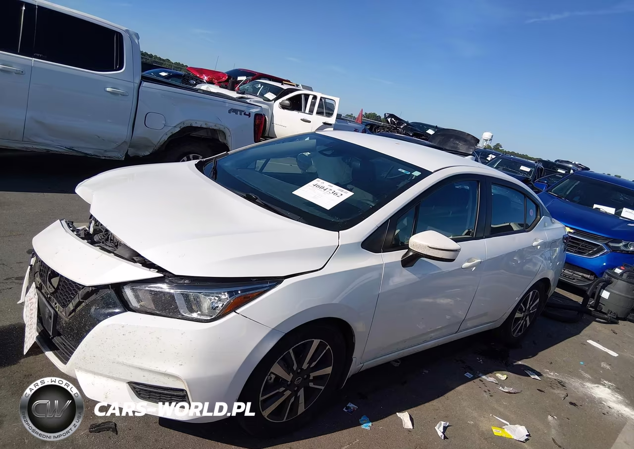 2021 Nissan Versa Sv Xtronic Cvt VIN:3N1CN8EV6ML921863 - 2
