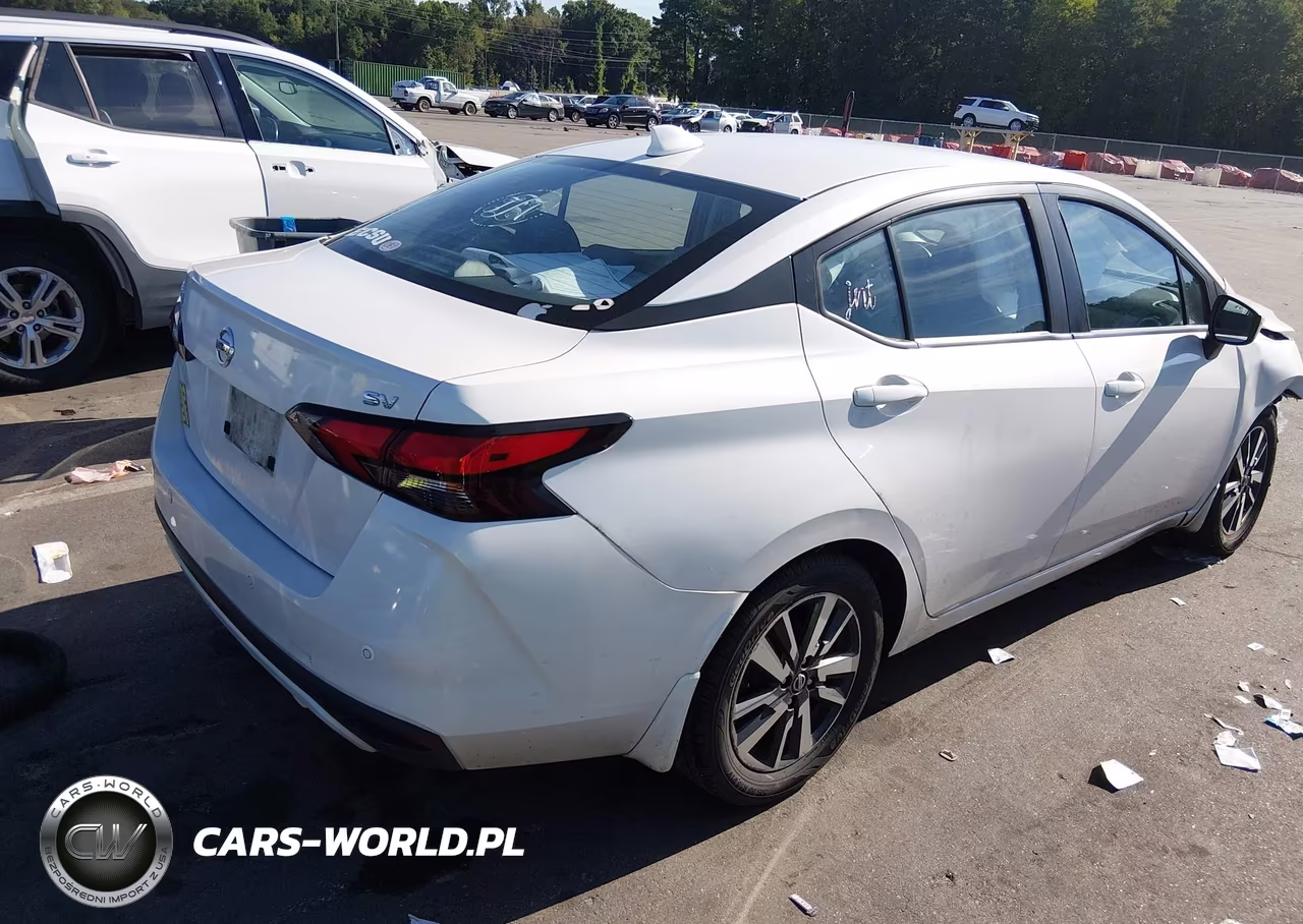 2021 Nissan Versa Sv Xtronic Cvt VIN:3N1CN8EV6ML921863 - 4