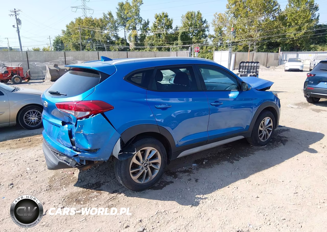 2018 Hyundai Tucson Sel VIN:KM8J3CA43JU602346 - 4