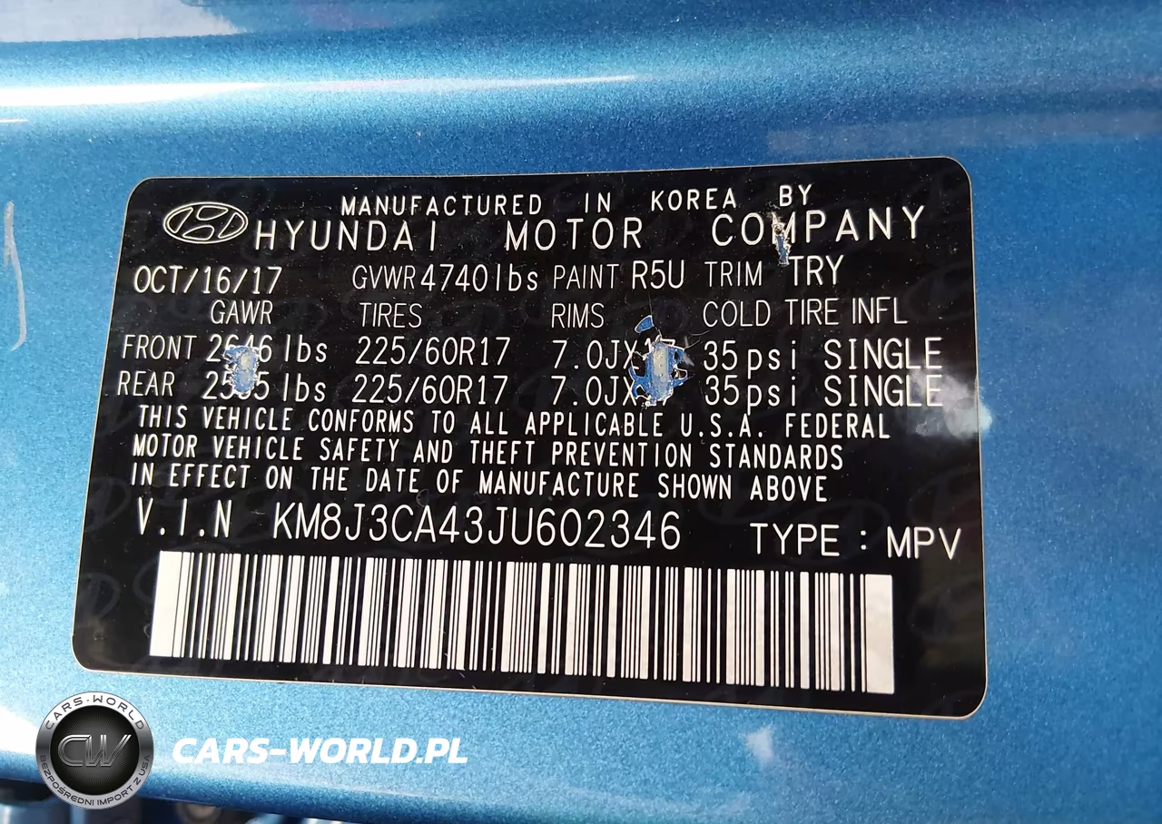 2018 Hyundai Tucson Sel VIN:KM8J3CA43JU602346 - 9