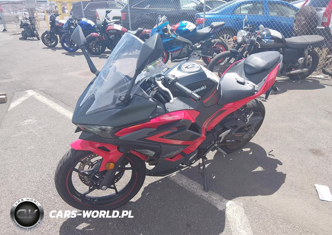 2025 Kawasaki Ex500 A-B VIN:ML5EXGJ1XSDA40659 - 2