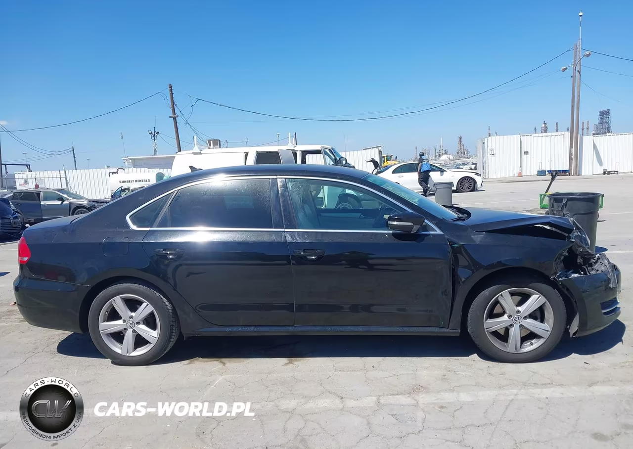 2013 Volkswagen Passat 2.5L Se VIN:1VWBP7A33DC091403 - 14