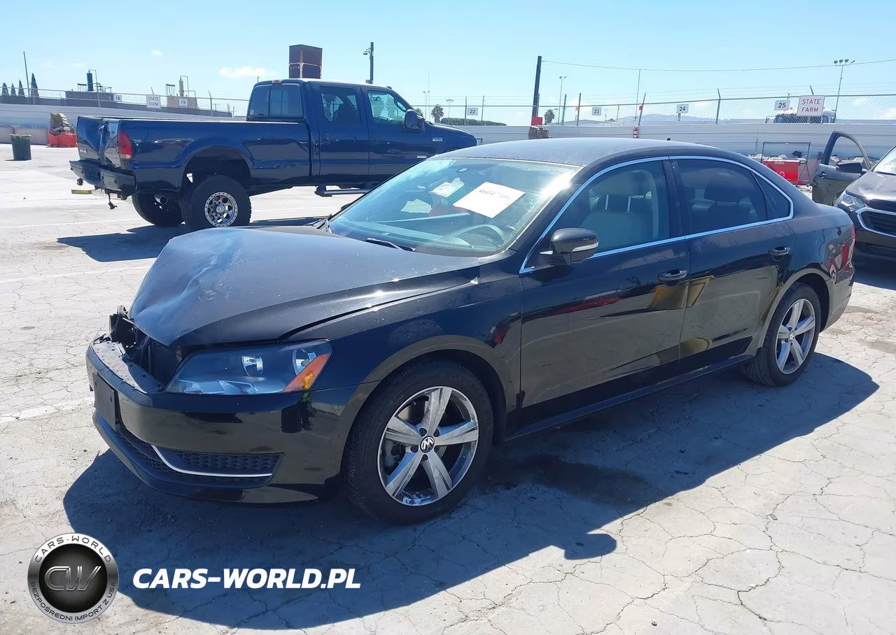 2013 Volkswagen Passat 2.5L Se VIN:1VWBP7A33DC091403 - 2
