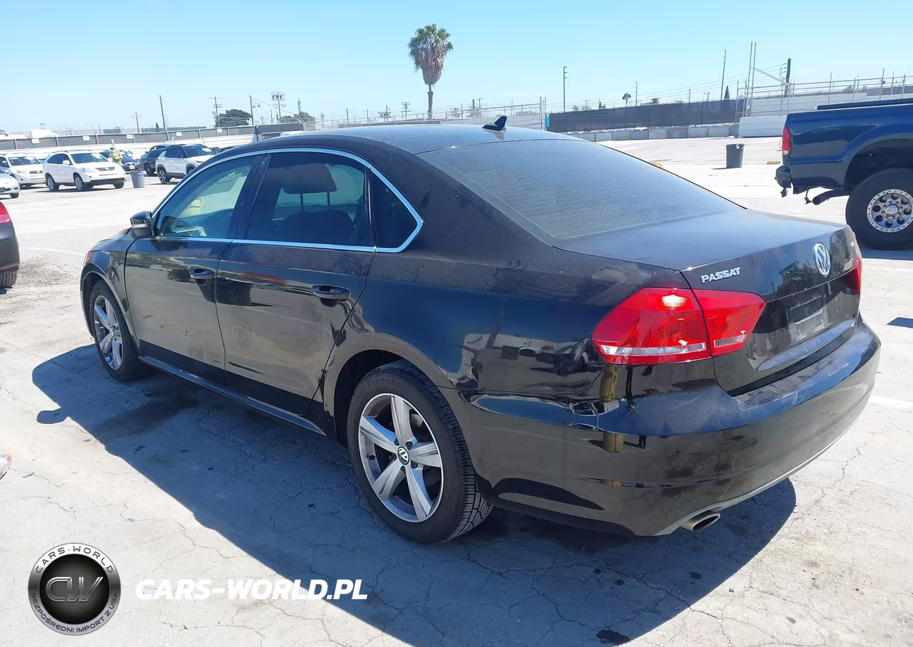 2013 Volkswagen Passat 2.5L Se VIN:1VWBP7A33DC091403 - 3