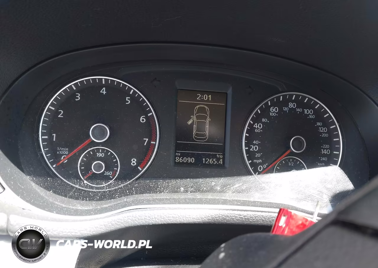 2013 Volkswagen Passat 2.5L Se VIN:1VWBP7A33DC091403 - 7