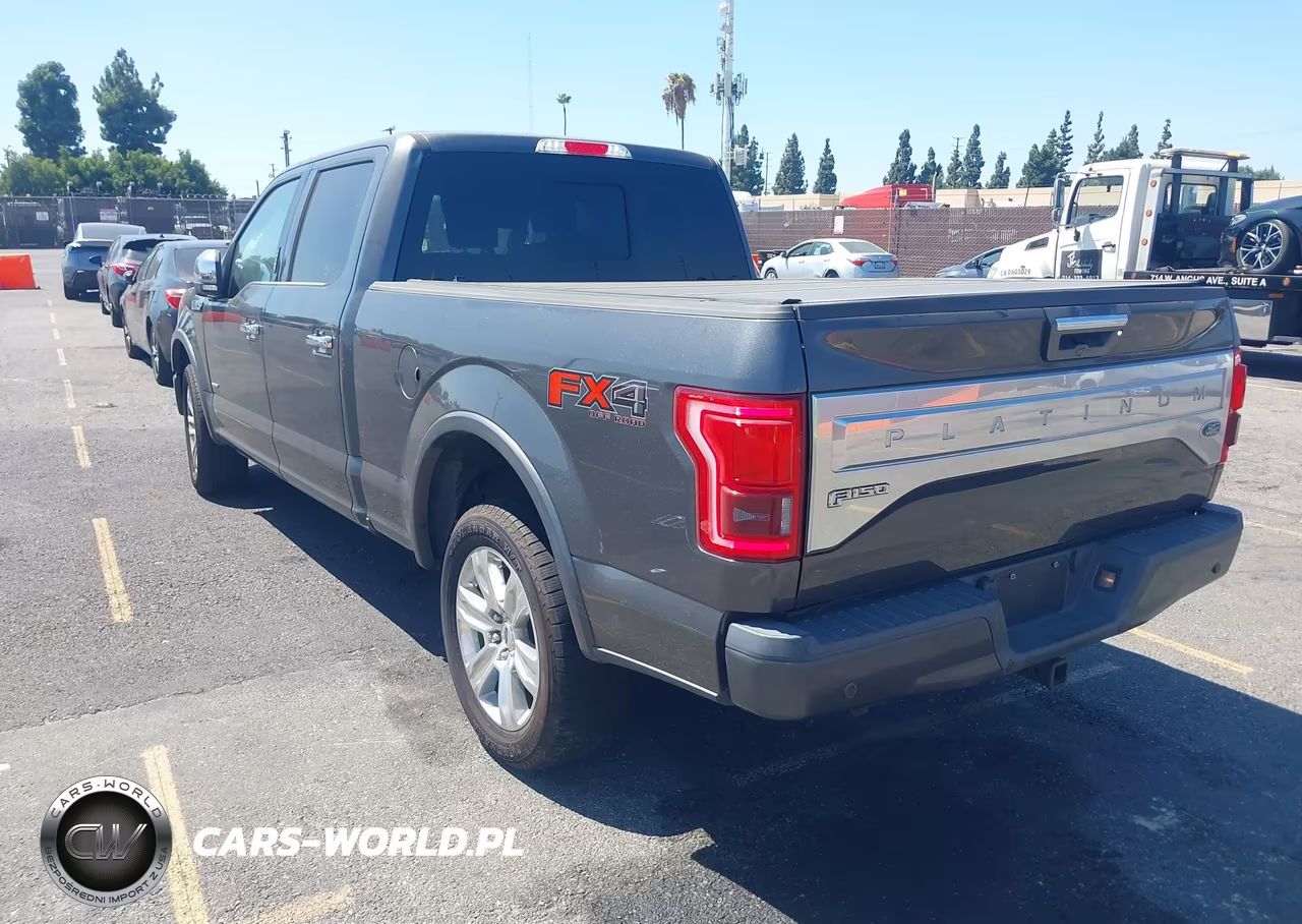 2016 Ford F-150 Platinum VIN:1FTFW1EG1GFB70539 - 3