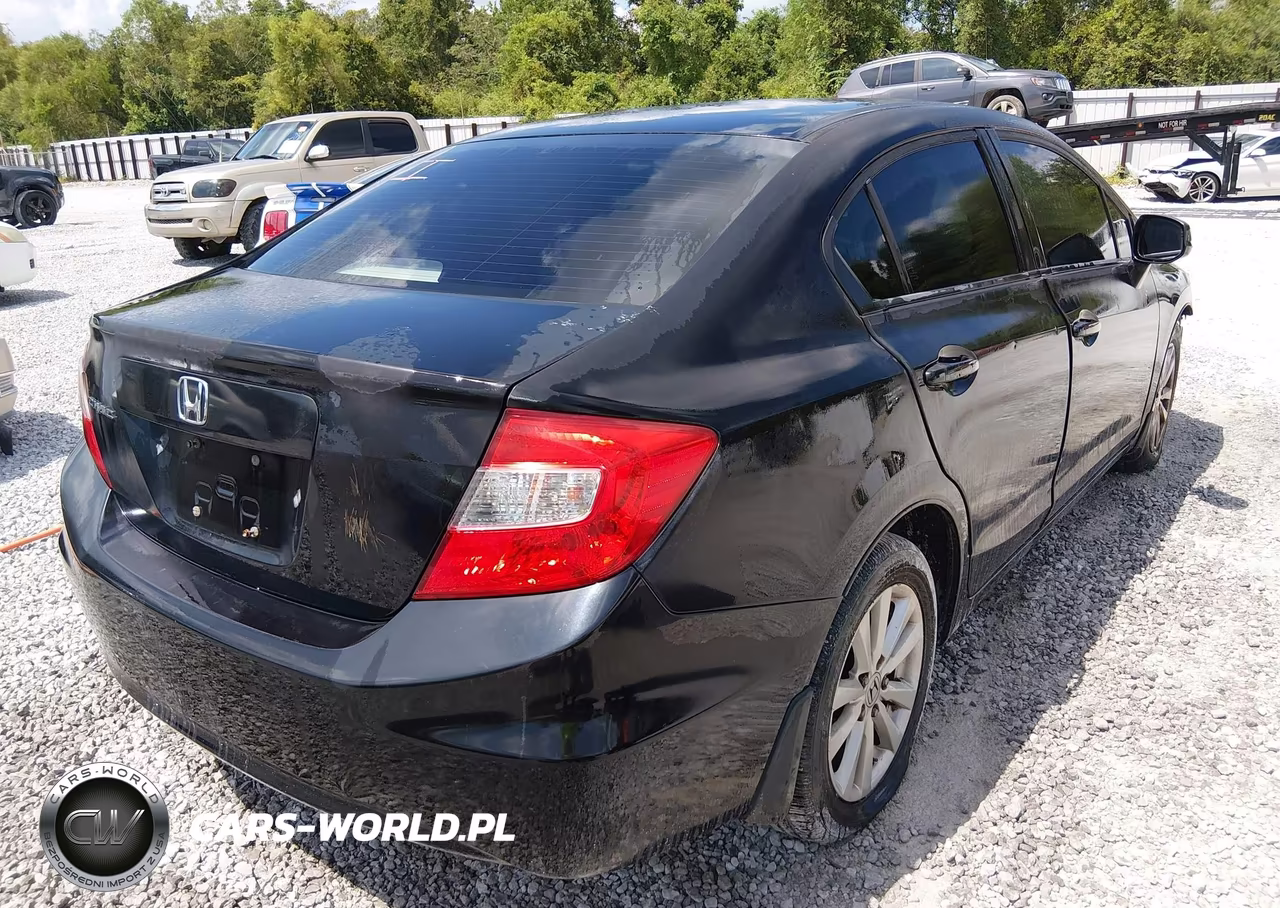 2012 Honda Civic Ex VIN:2HGFB2F88CH502401 - 4