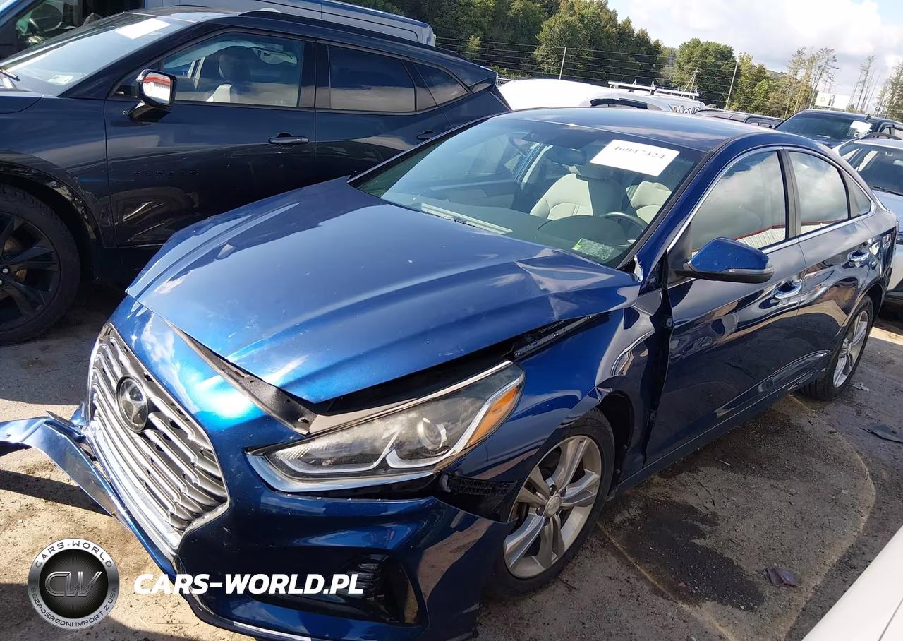 2018 Hyundai Sonata Sel VIN:5NPE34AF3JH647925 - 2